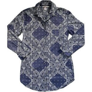 Victoria’s Secret Blue Paisley Sleepshirt